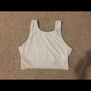 Like new lululemon white crop